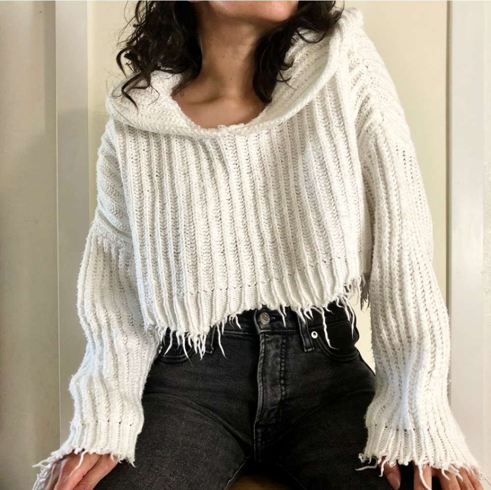 Wildfox destressed sweater